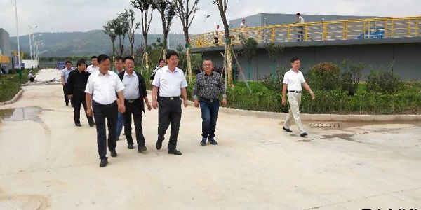 市人大常委會黨組副書記、副主任樊文浩一行調(diào)研泓源公司項目建設(shè)情況(圖3)