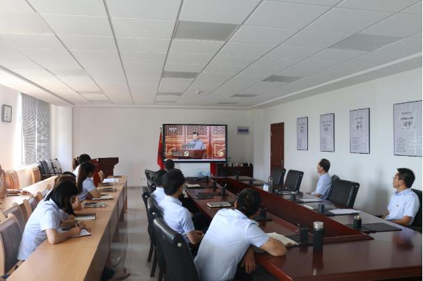 泓源公司集中收看慶祝中國共產(chǎn)黨成立100周年大會實況(圖2) 泓源公司集中收看慶祝中國共產(chǎn)黨成立100周年大會實況(圖2)